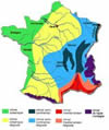 Carte climat France