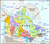 Carte du Canada