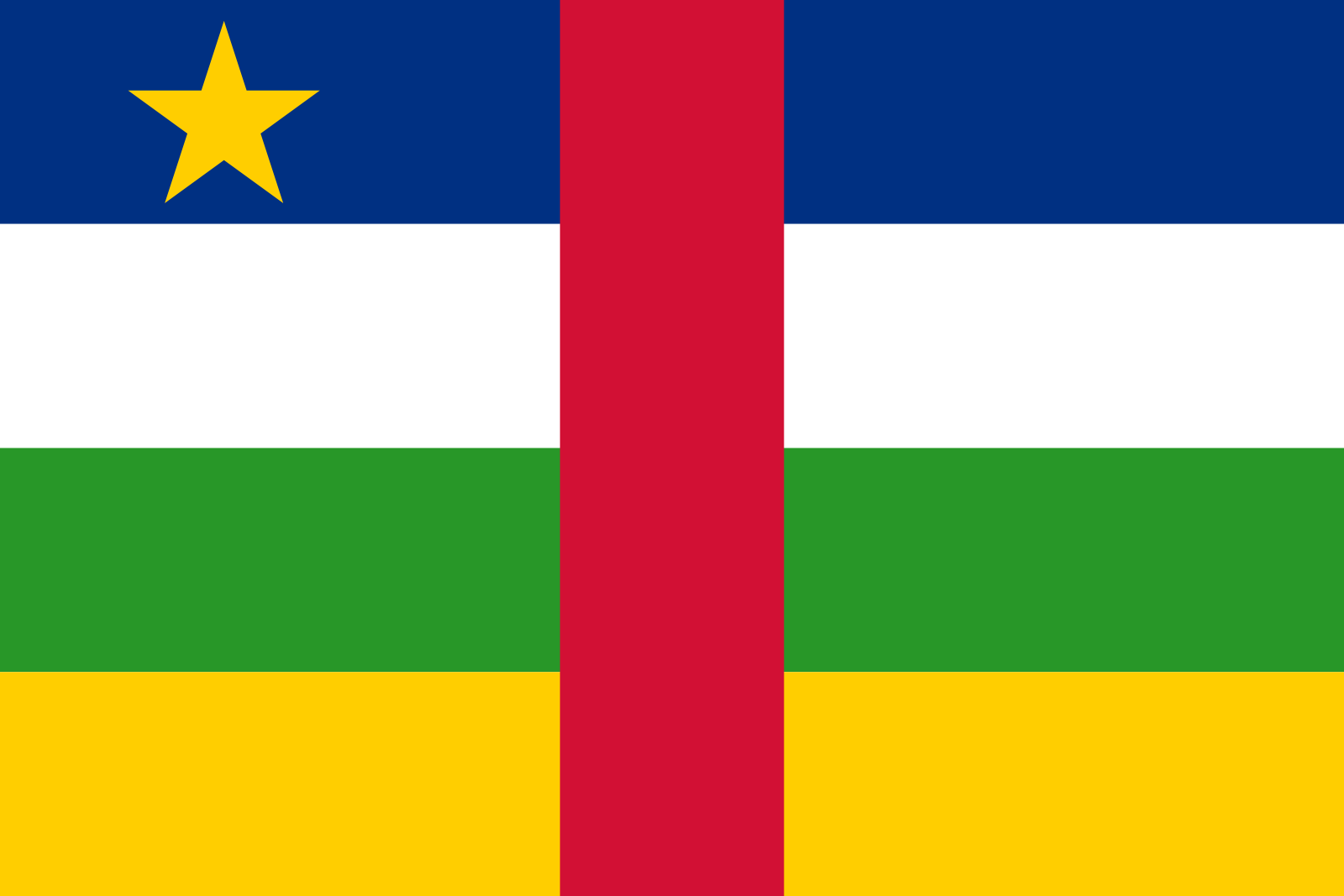 Drapeau République centrafricaine