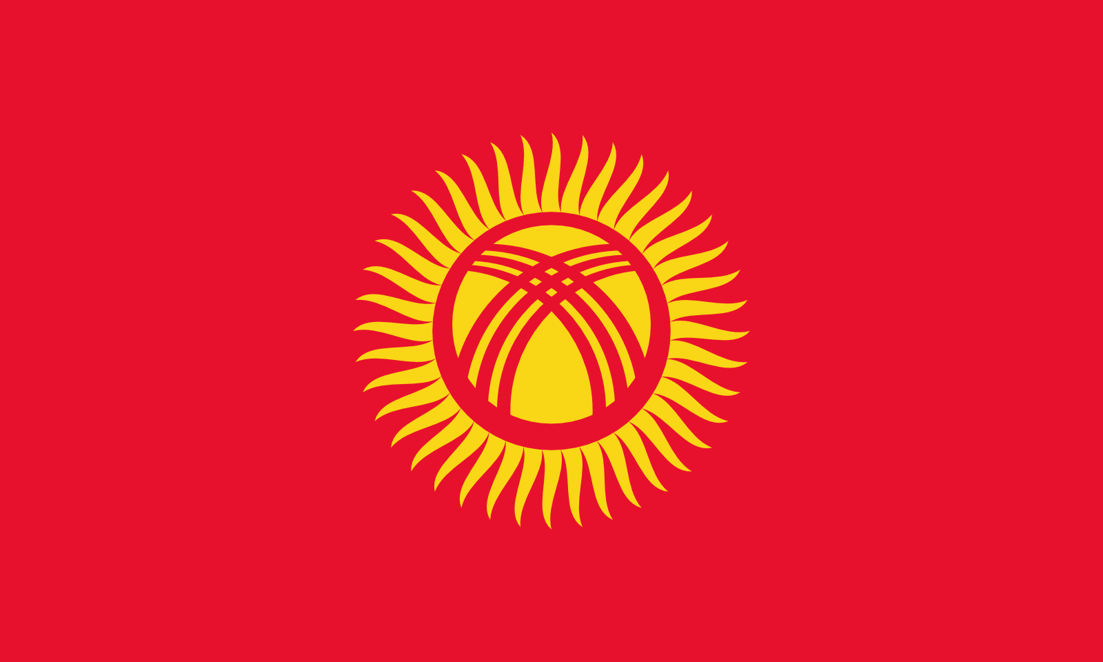 Drapeau Kirghizistan