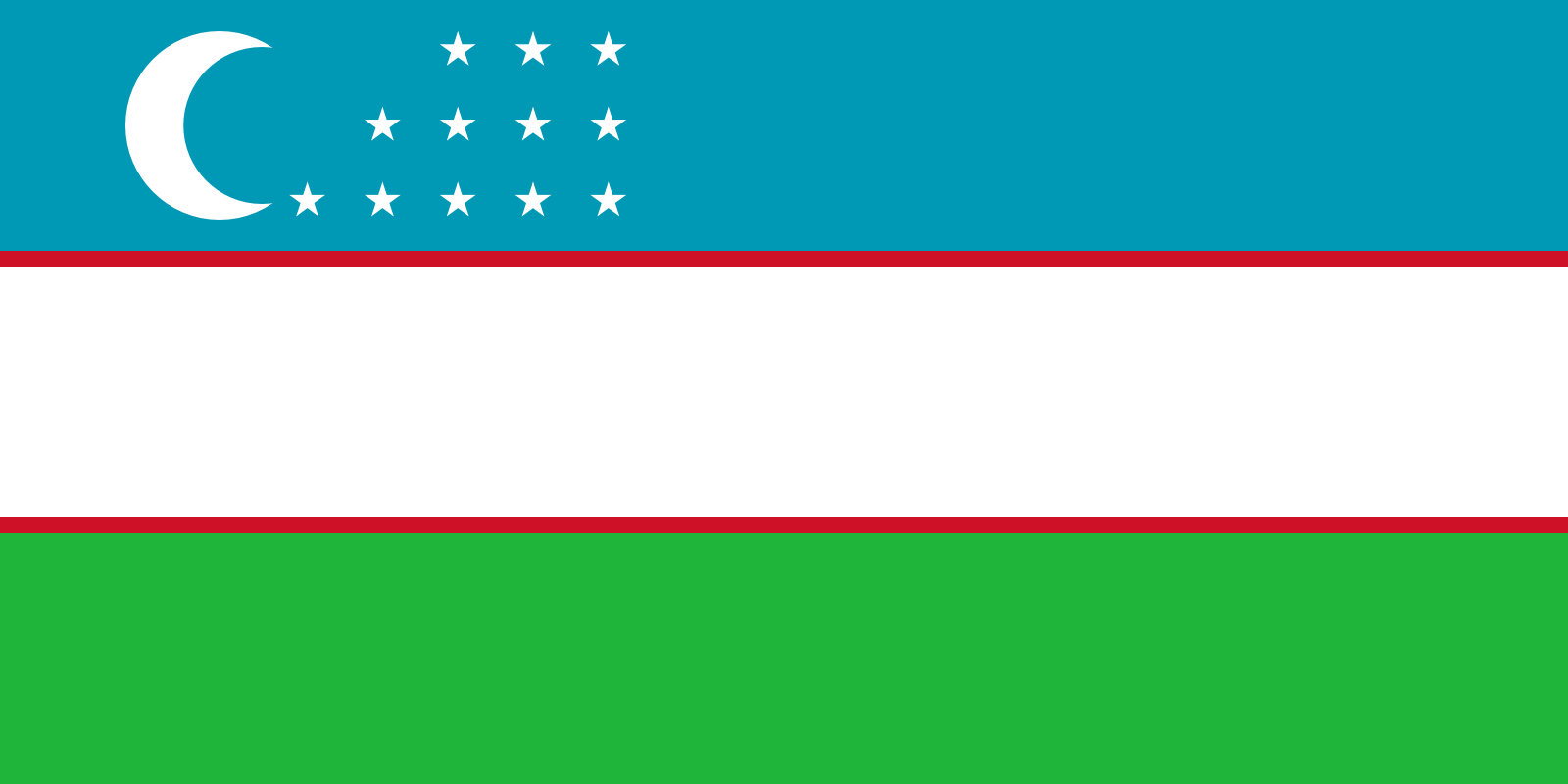 Drapeau Ouzbékistan