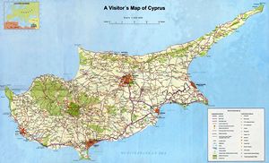 Carte Chypre