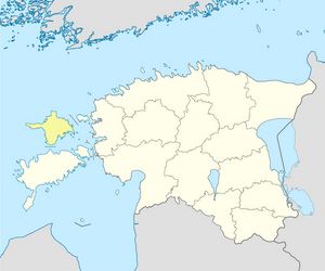 Carte Estonie vierge