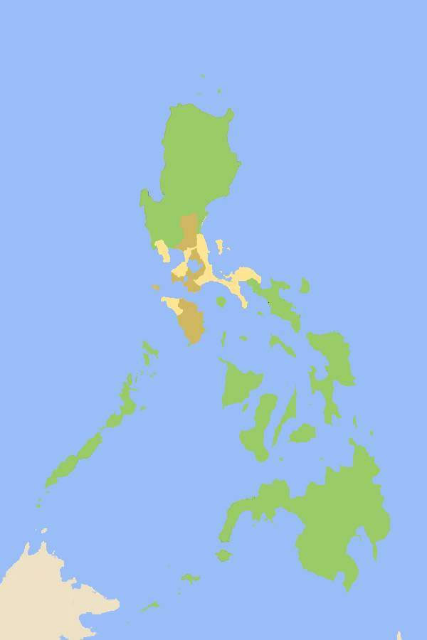 Carte topographique Philippines