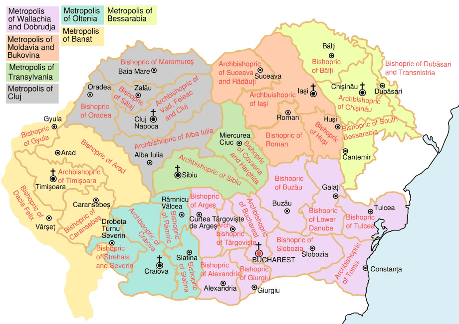 Carte population Roumanie